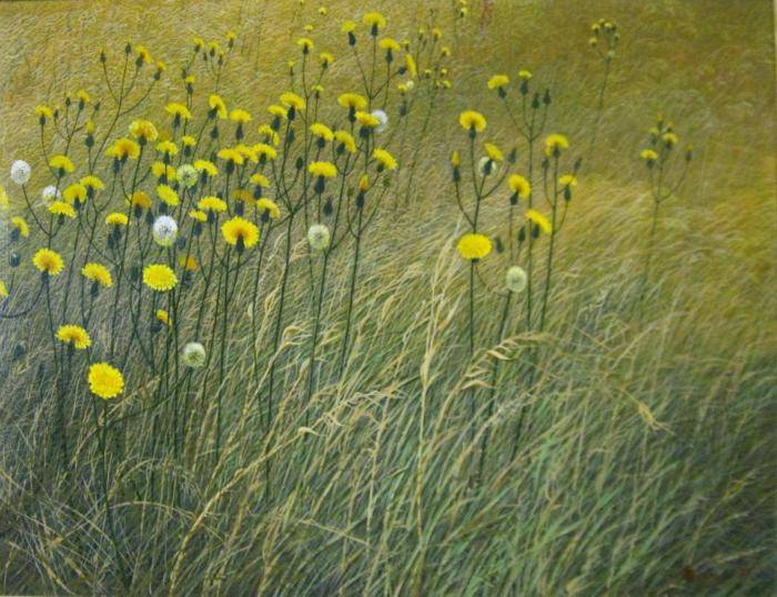Field of Flowers Painting